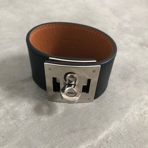 HERMÈS Kelly dog bracelet - Black